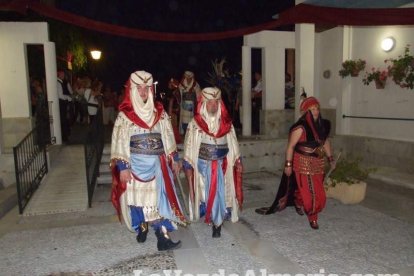 Inicio de las Fiestas de Moros y Cristianos de Mojácar, Almería. Fotos: J. A. Barrios.
