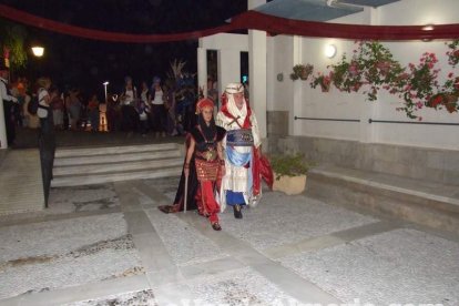 Inicio de las Fiestas de Moros y Cristianos de Mojácar, Almería. Fotos: J. A. Barrios.