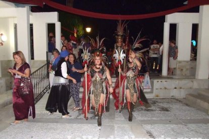 Inicio de las Fiestas de Moros y Cristianos de Mojácar, Almería. Fotos: J. A. Barrios.