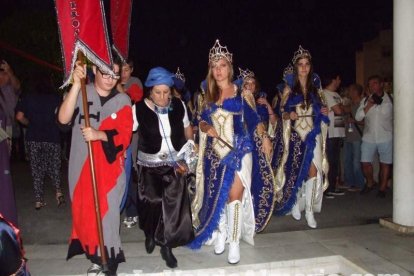 Inicio de las Fiestas de Moros y Cristianos de Mojácar, Almería. Fotos: J. A. Barrios.