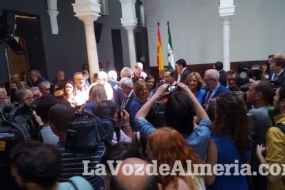 Toma de posesión de Mari Carmen Ortiz como nueva consejera de Agricultura de la Junta de Andalucía.