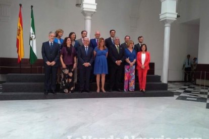Toma de posesión de Mari Carmen Ortiz como nueva consejera de Agricultura de la Junta de Andalucía.