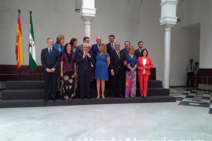 Toma de posesión de Mari Carmen Ortiz como nueva consejera de Agricultura de la Junta de Andalucía.
