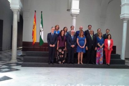 Toma de posesión de Mari Carmen Ortiz como nueva consejera de Agricultura de la Junta de Andalucía.