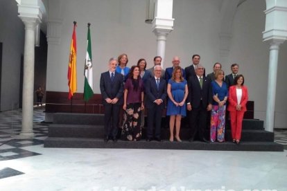 Toma de posesión de Mari Carmen Ortiz como nueva consejera de Agricultura de la Junta de Andalucía.