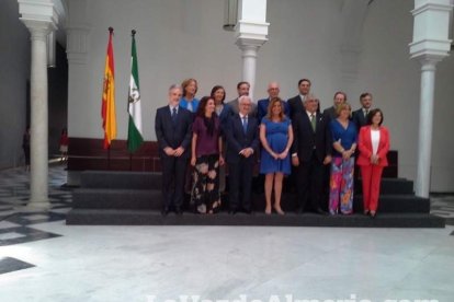 Toma de posesión de Mari Carmen Ortiz como nueva consejera de Agricultura de la Junta de Andalucía.