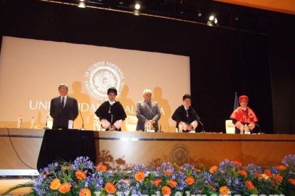 Investidura de Carmelo Rodríguez Torreblanca como rector de la Universidad de Almería. Fotos: J.A. Barrios.