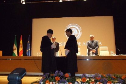 Investidura de Carmelo Rodríguez Torreblanca como rector de la Universidad de Almería. Fotos: J.A. Barrios.