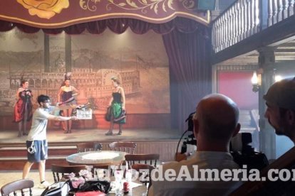 Rodaje en Almería del telefilme titulado Conexión Almería que será emitido en Canal Sur Almería.
