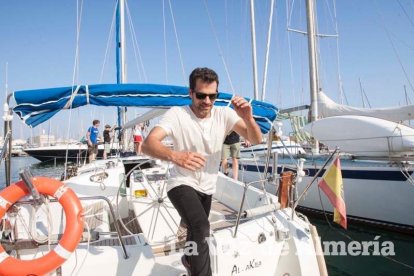 Rodaje en Almerimar de la serie Mar de Plástico.
