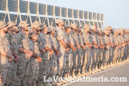 De esta forma culmina el repliegue militar del contingente de La Legión en Besmayah