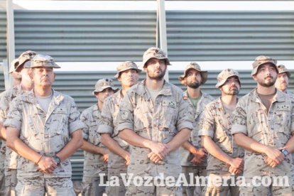 De esta forma culmina el repliegue militar del contingente de La Legión en Besmayah