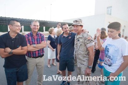 De esta forma culmina el repliegue militar del contingente de La Legión en Besmayah