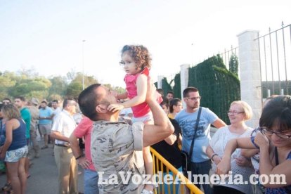 De esta forma culmina el repliegue militar del contingente de La Legión en Besmayah