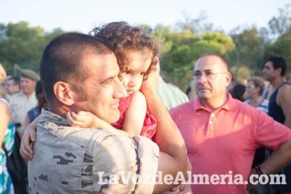 De esta forma culmina el repliegue militar del contingente de La Legión en Besmayah