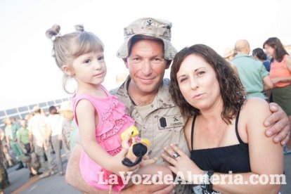 De esta forma culmina el repliegue militar del contingente de La Legión en Besmayah