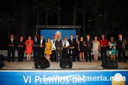 Más de 400 personas llenaron el Palmeral de Vera en los VI Premios del Levante Almeriense