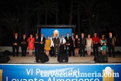 Más de 400 personas llenaron el Palmeral de Vera en los VI Premios del Levante Almeriense
