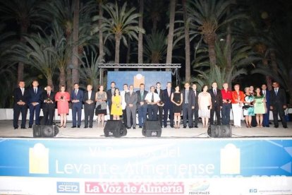 Más de 400 personas llenaron el Palmeral de Vera en los VI Premios del Levante Almeriense