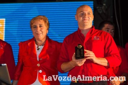 Más de 400 personas llenaron el Palmeral de Vera en los VI Premios del Levante Almeriense