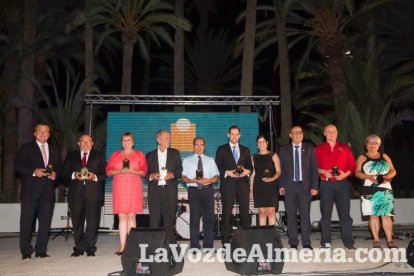 Más de 400 personas llenaron el Palmeral de Vera en los VI Premios del Levante Almeriense