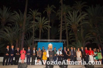 Más de 400 personas llenaron el Palmeral de Vera en los VI Premios del Levante Almeriense