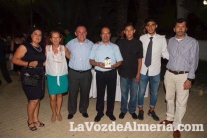 Más de 400 personas llenaron el Palmeral de Vera en los VI Premios del Levante Almeriense