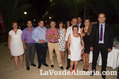 Más de 400 personas llenaron el Palmeral de Vera en los VI Premios del Levante Almeriense