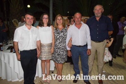 Más de 400 personas llenaron el Palmeral de Vera en los VI Premios del Levante Almeriense