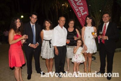 Más de 400 personas llenaron el Palmeral de Vera en los VI Premios del Levante Almeriense