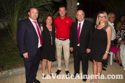 Más de 400 personas llenaron el Palmeral de Vera en los VI Premios del Levante Almeriense