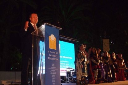 Más de 400 personas llenaron el Palmeral de Vera en los VI Premios del Levante Almeriense
