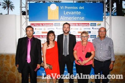Más de 400 personas llenaron el Palmeral de Vera en los VI Premios del Levante Almeriense