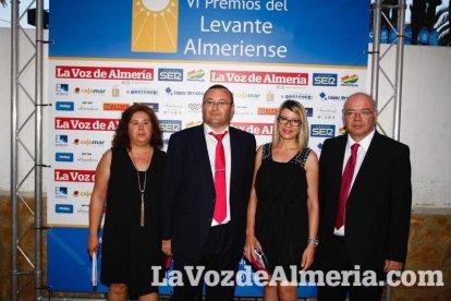Más de 400 personas llenaron el Palmeral de Vera en los VI Premios del Levante Almeriense