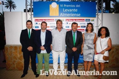 Más de 400 personas llenaron el Palmeral de Vera en los VI Premios del Levante Almeriense