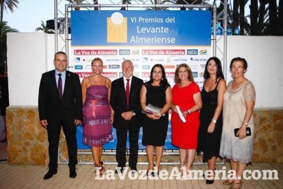 Más de 400 personas llenaron el Palmeral de Vera en los VI Premios del Levante Almeriense