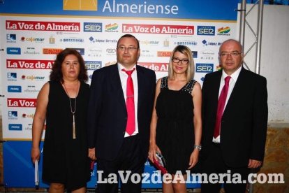 Más de 400 personas llenaron el Palmeral de Vera en los VI Premios del Levante Almeriense