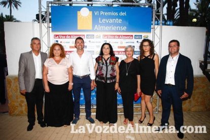Más de 400 personas llenaron el Palmeral de Vera en los VI Premios del Levante Almeriense