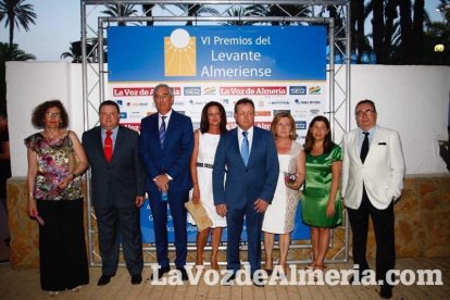 Más de 400 personas llenaron el Palmeral de Vera en los VI Premios del Levante Almeriense