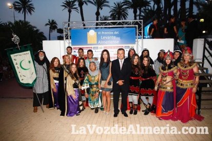 Más de 400 personas llenaron el Palmeral de Vera en los VI Premios del Levante Almeriense