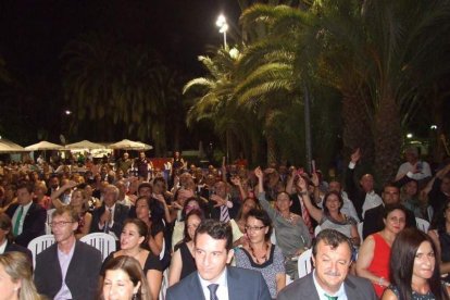 Más de 400 personas llenaron el Palmeral de Vera en los VI Premios del Levante Almeriense