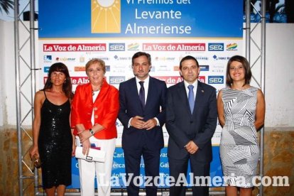 Más de 400 personas llenaron el Palmeral de Vera en los VI Premios del Levante Almeriense