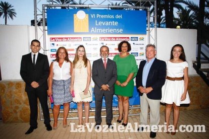 Más de 400 personas llenaron el Palmeral de Vera en los VI Premios del Levante Almeriense
