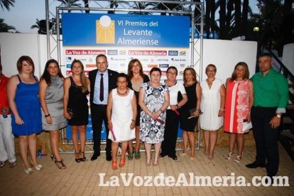 Más de 400 personas llenaron el Palmeral de Vera en los VI Premios del Levante Almeriense