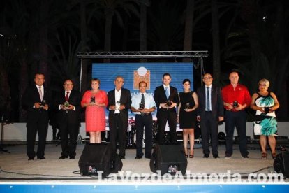 Más de 400 personas llenaron el Palmeral de Vera en los VI Premios del Levante Almeriense
