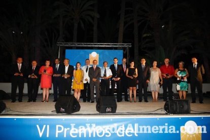 Más de 400 personas llenaron el Palmeral de Vera en los VI Premios del Levante Almeriense
