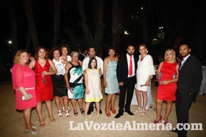 Más de 400 personas llenaron el Palmeral de Vera en los VI Premios del Levante Almeriense