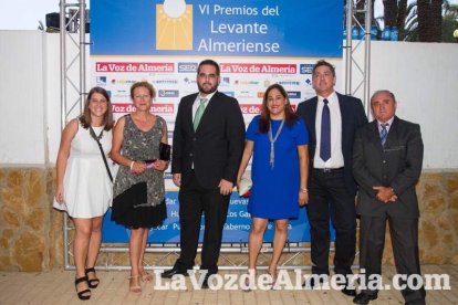Más de 400 personas llenaron el Palmeral de Vera en los VI Premios del Levante Almeriense