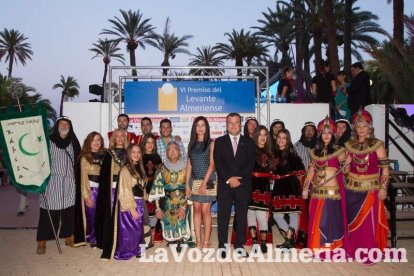 Más de 400 personas llenaron el Palmeral de Vera en los VI Premios del Levante Almeriense