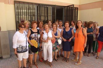 Las antiguas alumnas cursaron sus estudios de Administrativo en los años 70 del pasado siglo
